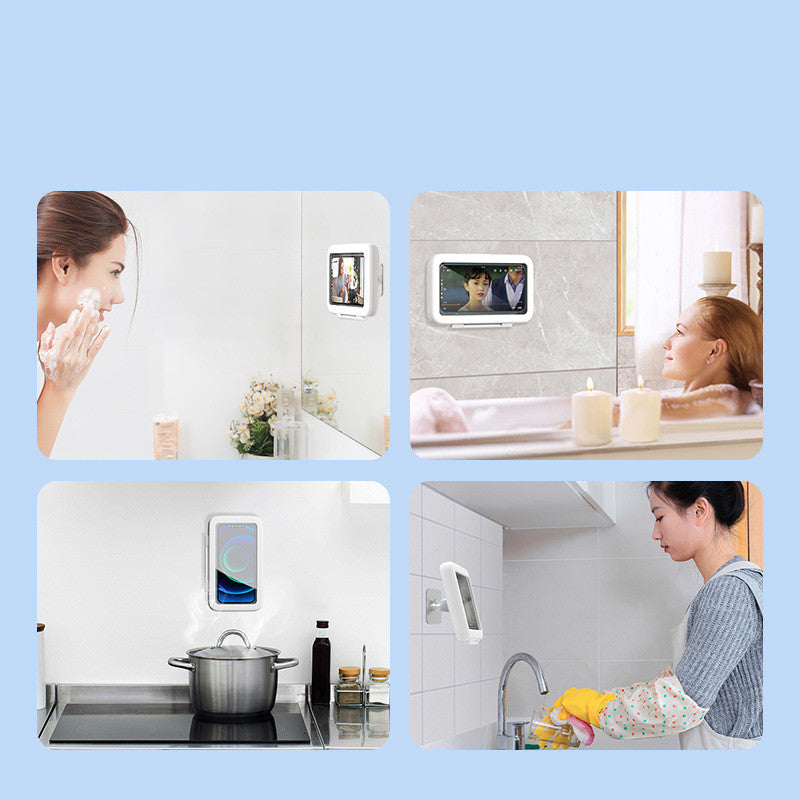 Waterproof Shower Phone Box - Touch Screen Case for Bathroom & Kitchen