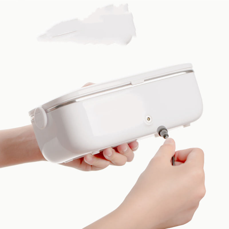 Electric Heating Lunch Box – Plug-In Car & Home Use with Double-Layer Heat Preservation