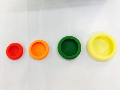 Multifunctional Silicone Fresh-Keeping Covers – Eco-Friendly & Multi-Size Set