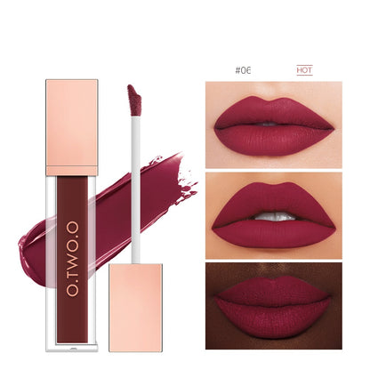 Non-Stick Velvet Matte Lip Gloss - Long-Lasting Lip Glaze