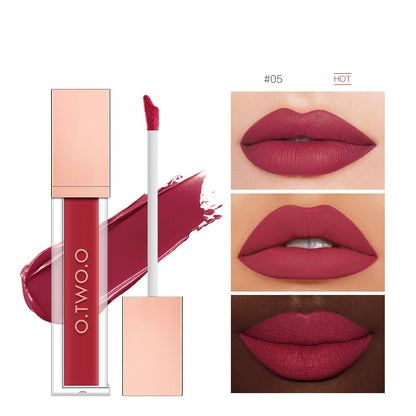 Non-Stick Velvet Matte Lip Gloss - Long-Lasting Lip Glaze