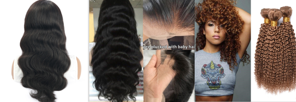 Deep Wave Human Hair Bundle - Kinky Curly, Medium Length