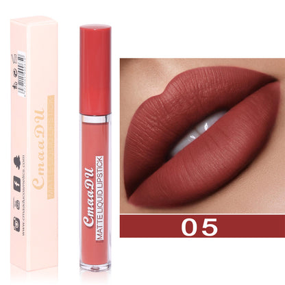 Non-Stick Waterproof Liquid Lip Gloss – Long-Lasting Shine