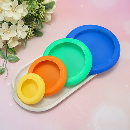 Four-Piece Silicone Food Preservation Covers – Flexible Food Huggers