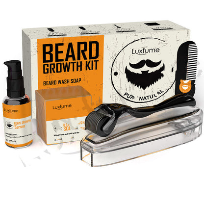 Beard Care Set – Cleaning & Nourishing Beard Kit with Turmeric & Apple Extract