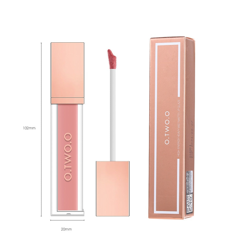 Non-Stick Velvet Matte Lip Gloss - Long-Lasting Lip Glaze