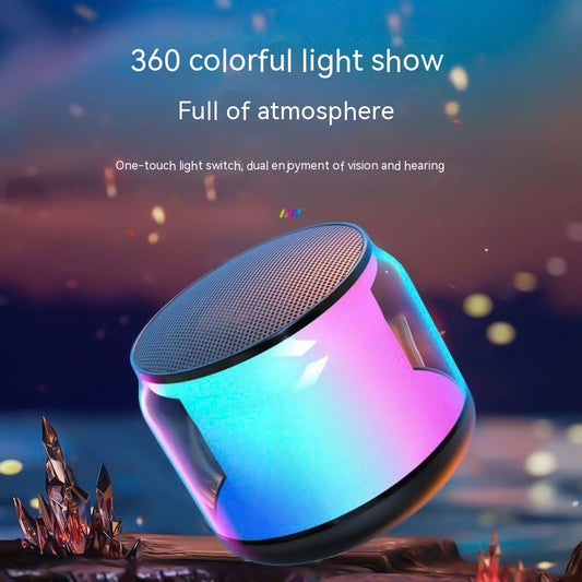 Mini Glaze Bluetooth Speaker – Small-Sized Gun Design, Desktop & Home