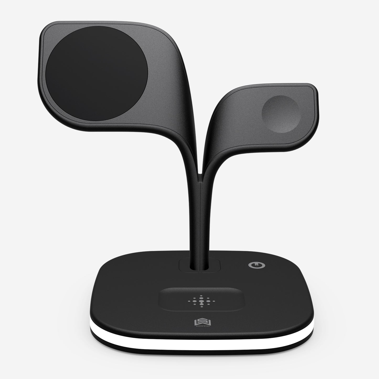 3-in-1 Wireless Charging Stand for Phone, Watch, and Headphones – Fast Desktop Charger