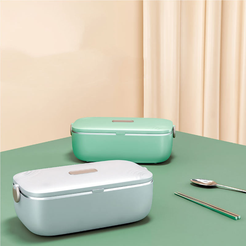 Electric Heating Lunch Box – Plug-In Car & Home Use with Double-Layer Heat Preservation