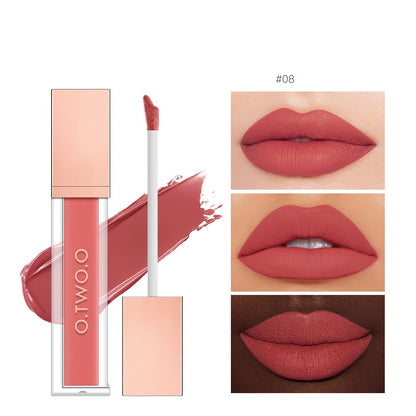 Non-Stick Velvet Matte Lip Gloss - Long-Lasting Lip Glaze