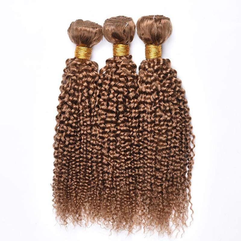 Deep Wave Human Hair Bundle - Kinky Curly, Medium Length