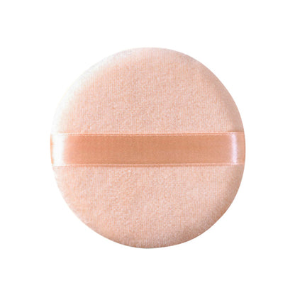 Soft Flocking Dry Powder Puff – Round Makeup Application Tool
