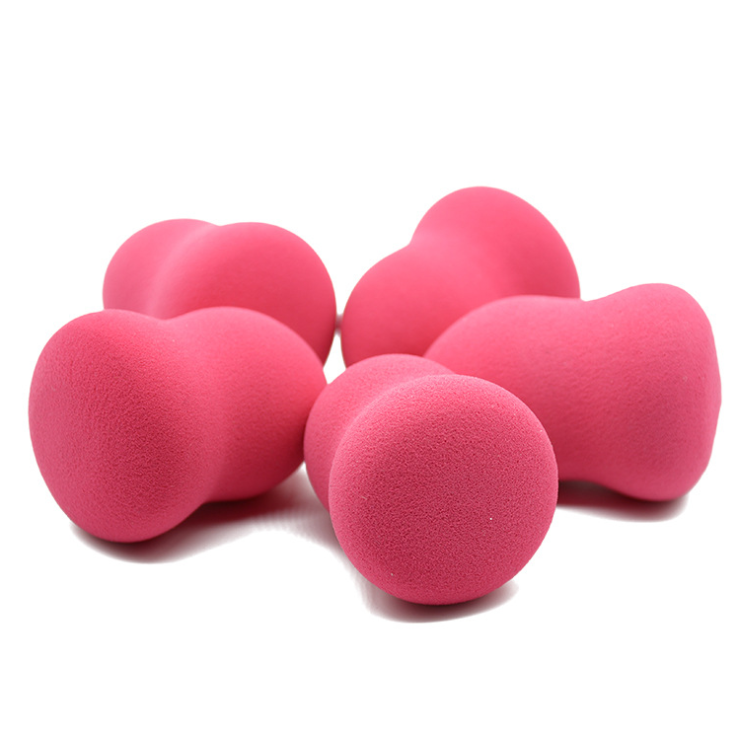 Makeup Foundation Sponge - Cosmetic Puff for Wet & Dry Use (Pink)