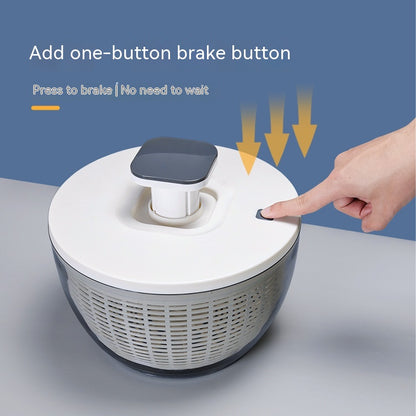 UPress Vegetable & Fruit Dehydrator Salad Spinner - Easy Kitchen Tool for Quick Drying