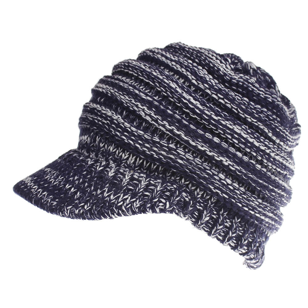 Women’s Knit Baseball Cap – Stylish & Cozy