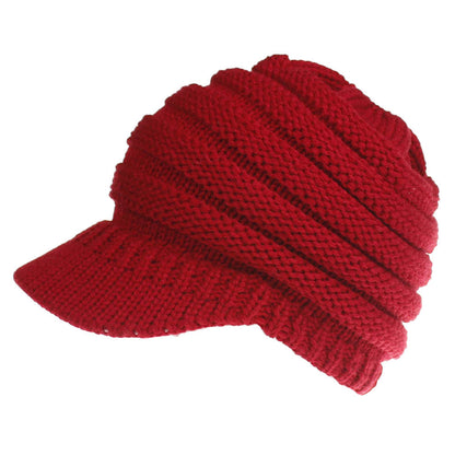 Women’s Knit Baseball Cap – Stylish & Cozy