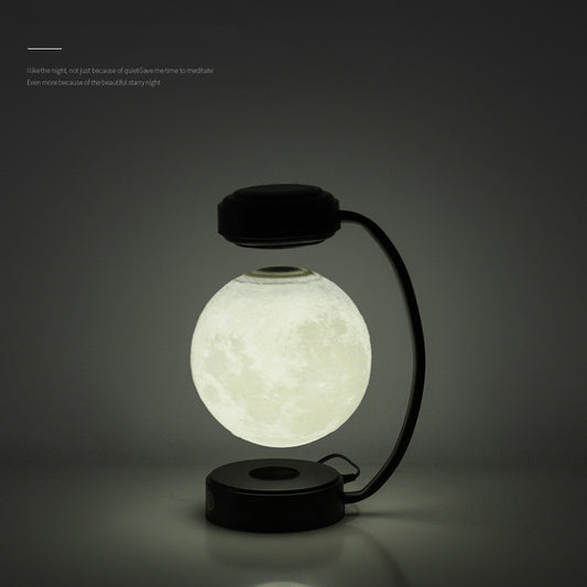 3D LED Moon Lamp – Levitating Wireless Night Light for Home & Office Decor