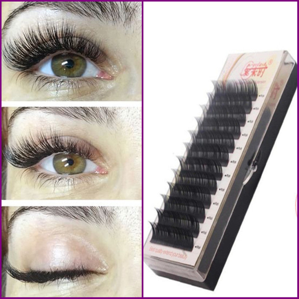 Korean Silk Volume Lash Extensions – B/C/D Curl, Multiple Thickness Options