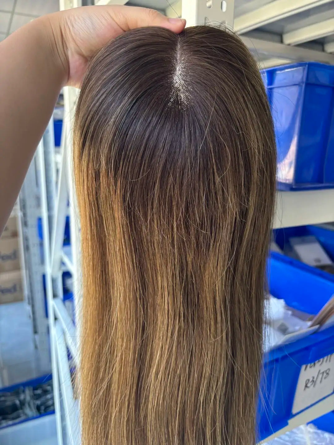 Hair Topper for Thinning Hair – 100% Brazilian Human Hair Piece, 6x7” Mono and PU Base, Hand-Made Extensions for Women