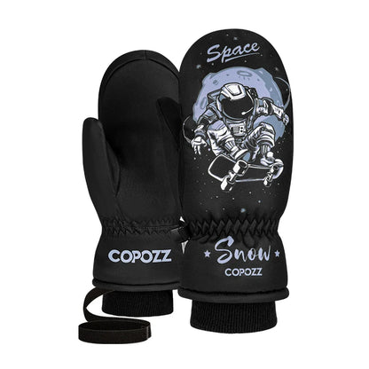 Children's Ski Gloves - Waterproof & Warm 3M Thinsulate Snowboard Gloves