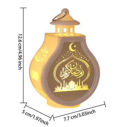 2024 LED Ramadan Lantern Light – Eid Mubarak Decoration for Home & Party