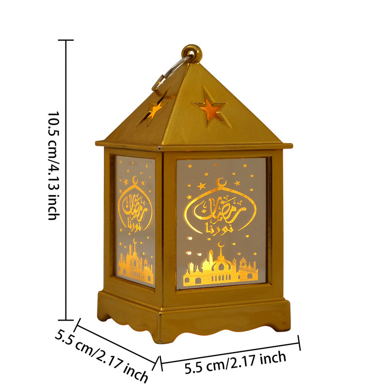 2024 LED Ramadan Lantern Light – Eid Mubarak Decoration for Home & Party
