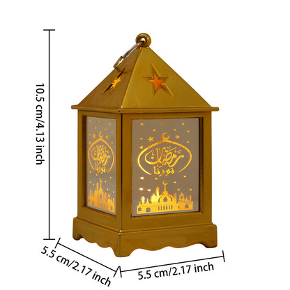 2024 LED Ramadan Lantern Light – Eid Mubarak Decoration for Home & Party