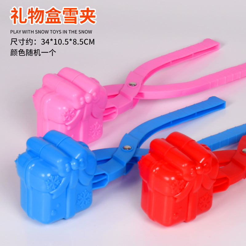 Snowball Clip Toy – Yellow Duck Snow Shovel Hairpin, Outdoor Snow Fun Accessory for Kids