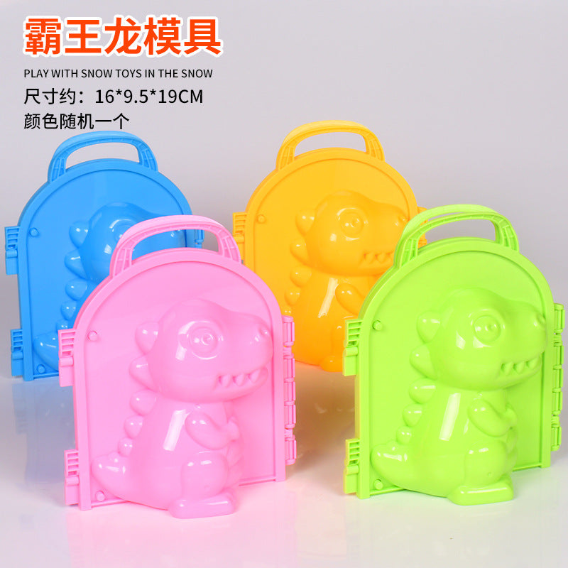 Snowball Clip Toy – Yellow Duck Snow Shovel Hairpin, Outdoor Snow Fun Accessory for Kids