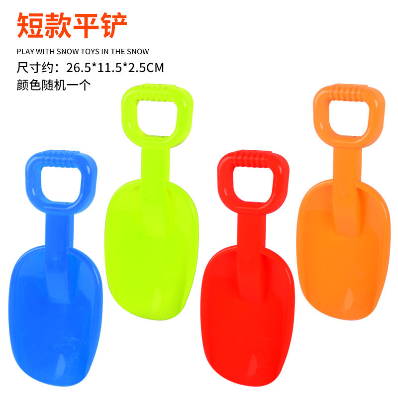 Snowball Clip Toy – Yellow Duck Snow Shovel Hairpin, Outdoor Snow Fun Accessory for Kids