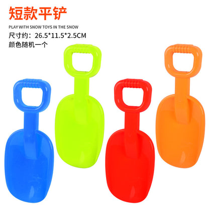 Snowball Clip Toy – Yellow Duck Snow Shovel Hairpin, Outdoor Snow Fun Accessory for Kids