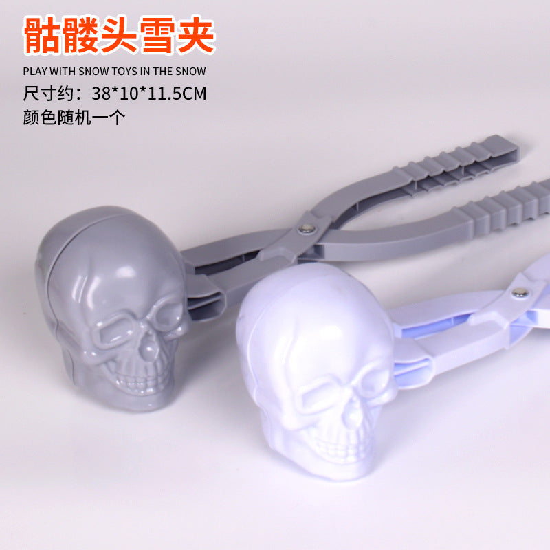 Snowball Clip Toy – Yellow Duck Snow Shovel Hairpin, Outdoor Snow Fun Accessory for Kids