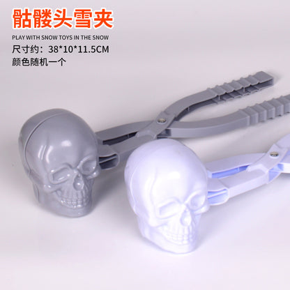 Snowball Clip Toy – Yellow Duck Snow Shovel Hairpin, Outdoor Snow Fun Accessory for Kids