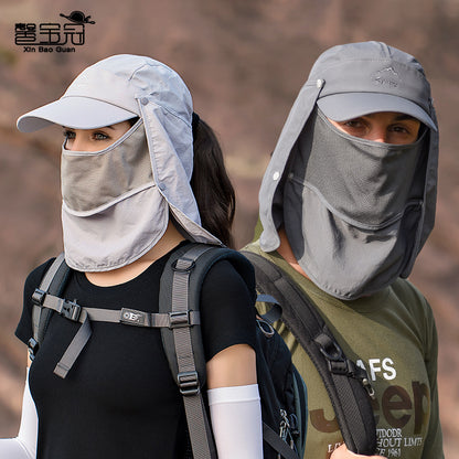 Summer Sun Hat for Men and Women – Outdoor Fishing & Quick-Drying Cap