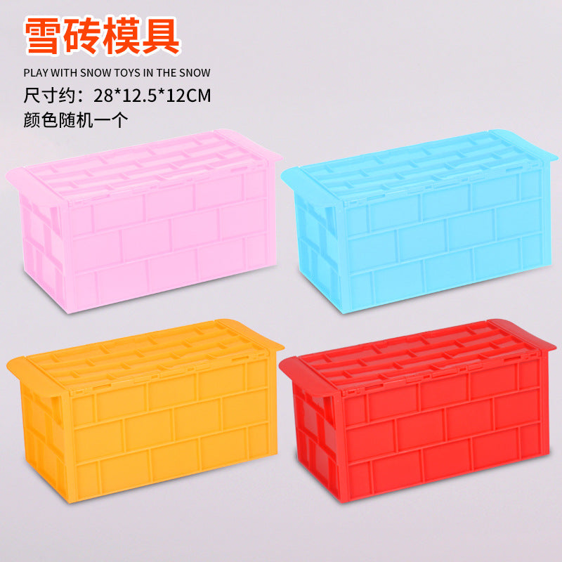 Snowball Clip Toy – Yellow Duck Snow Shovel Hairpin, Outdoor Snow Fun Accessory for Kids