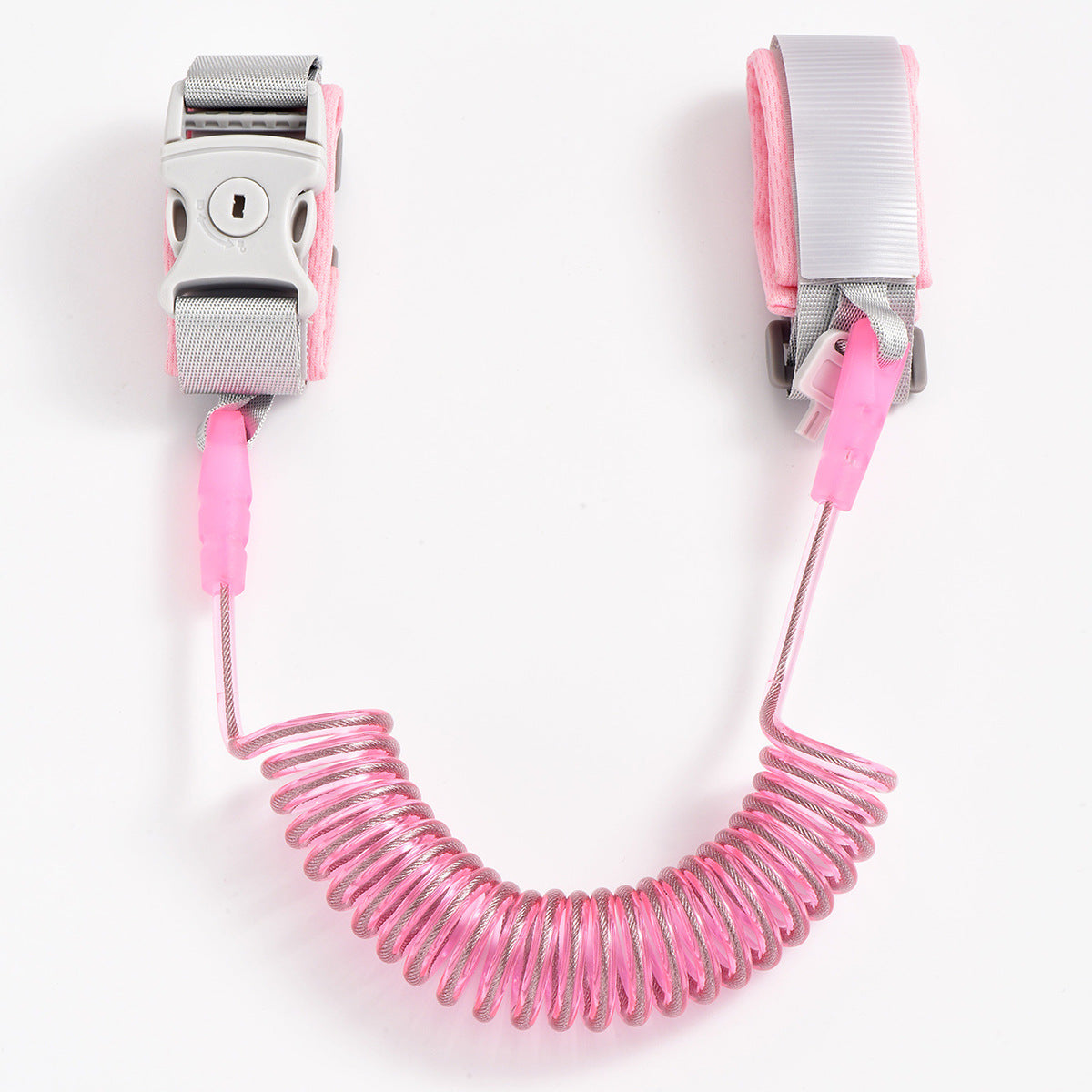 2M Anti-lost Traction Rope for Infants with Lock Key & Child Safety Bracelet