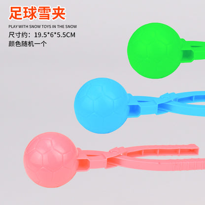 Snowball Clip Toy – Yellow Duck Snow Shovel Hairpin, Outdoor Snow Fun Accessory for Kids