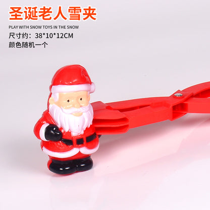 Snowball Clip Toy – Yellow Duck Snow Shovel Hairpin, Outdoor Snow Fun Accessory for Kids