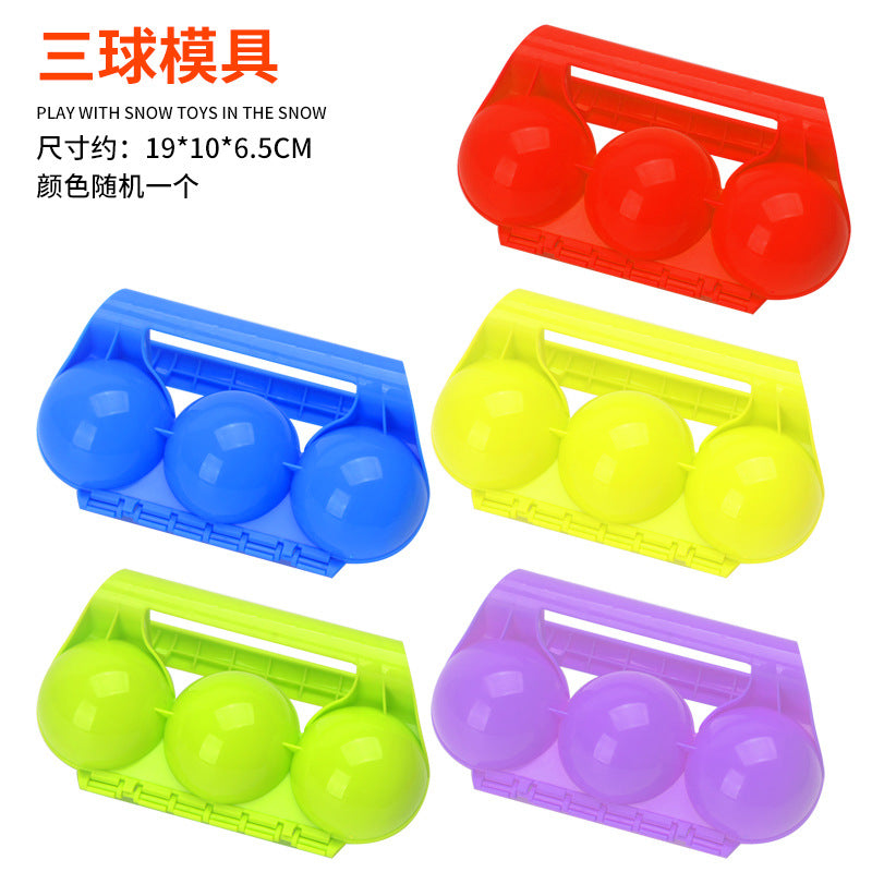 Snowball Clip Toy – Yellow Duck Snow Shovel Hairpin, Outdoor Snow Fun Accessory for Kids