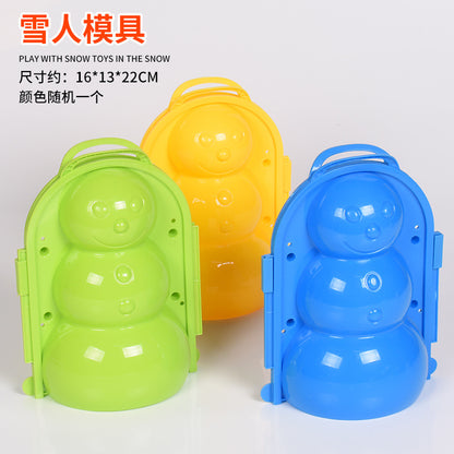 Snowball Clip Toy – Yellow Duck Snow Shovel Hairpin, Outdoor Snow Fun Accessory for Kids