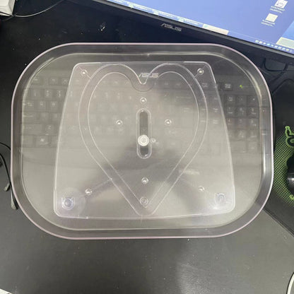 360-Degree Rotating Refrigerator Storage Tray – Space-Saving Organizer