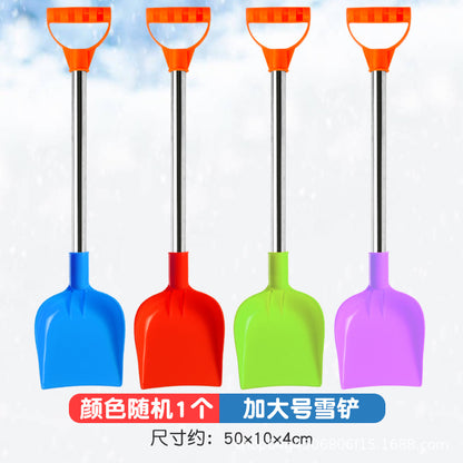 Snowball Clip Toy – Yellow Duck Snow Shovel Hairpin, Outdoor Snow Fun Accessory for Kids