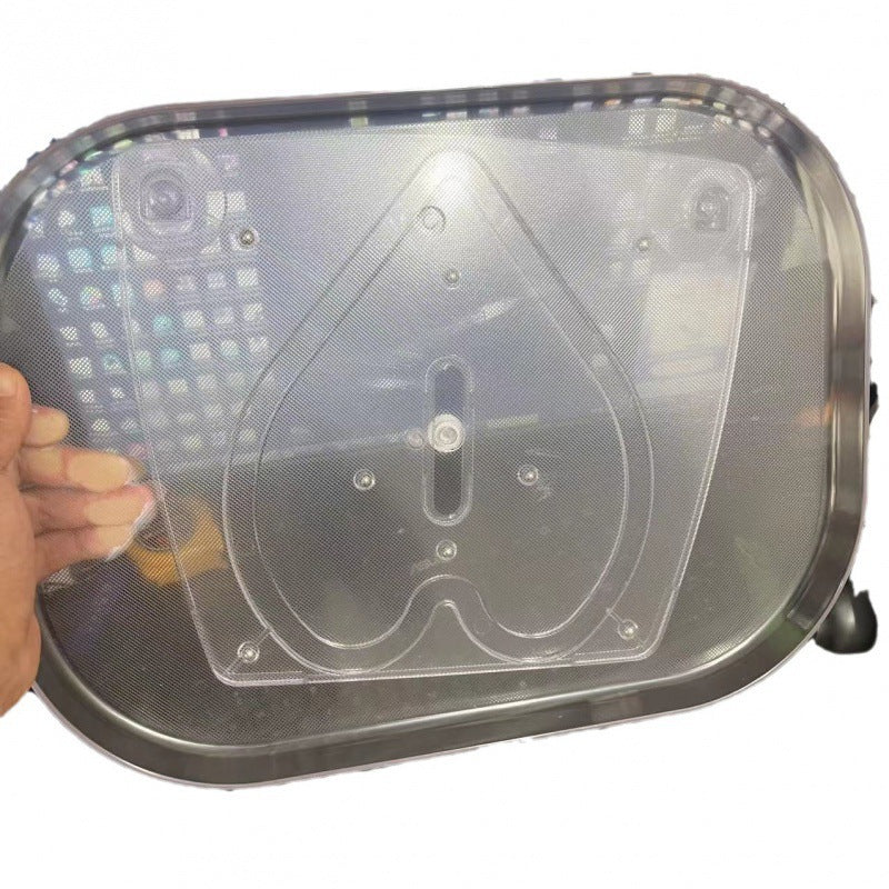 360-Degree Rotating Refrigerator Storage Tray – Space-Saving Organizer