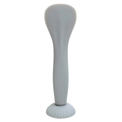 Diaper Cream Applicator Spatula – Flexible Silicone Baby Bum Brush with Suction Cup (Beige/Sky Blue)