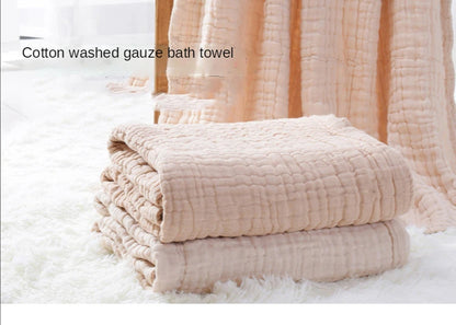 Organic Cotton Baby Muslin Blanket – Soft 6-Layer Swaddle & Receiving Blanket