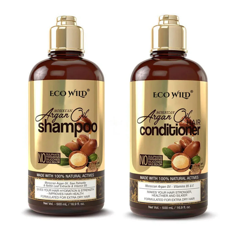 Gentle Apple Cider Vinegar Shampoo & Conditioner – Anti-Dandruff, Hydrating, Gloss-Boosting Treatment for Dry Hair