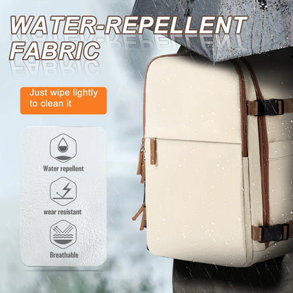 Large Travel Backpack for Men - Airline Approved, Waterproof Laptop & Hiking Backpack with USB Port