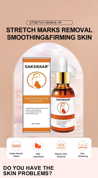 Stretch Marks Desalinate Essential Oil – Skin Care Cream for Maternity and Stretch Mark Treatment (20ml)