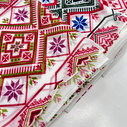 New Kuffiyeh Print Chiffon Hijab – Breathable, Soft, Fashionable Scarf For Muslim Women - Ramadan Shawl, Headscarf