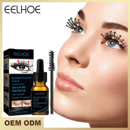 7-Day Eyelash Growth Serum – Natural Thicker, Fuller Lashes & Brows Enhancer, 10ml